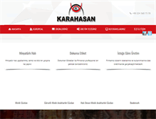 Tablet Screenshot of karahasan.com